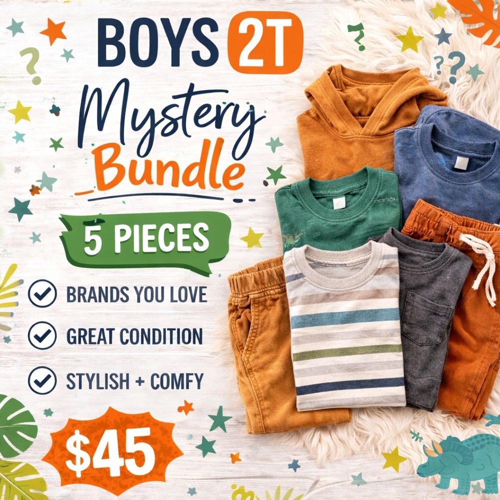 Boys 2T Mystery Bundle - 5 Pieces